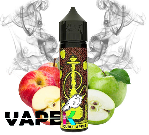 ناستي تفاحتين الشيشة 60 مل 3 مج - Nasty Double Apple Shisha 60-3