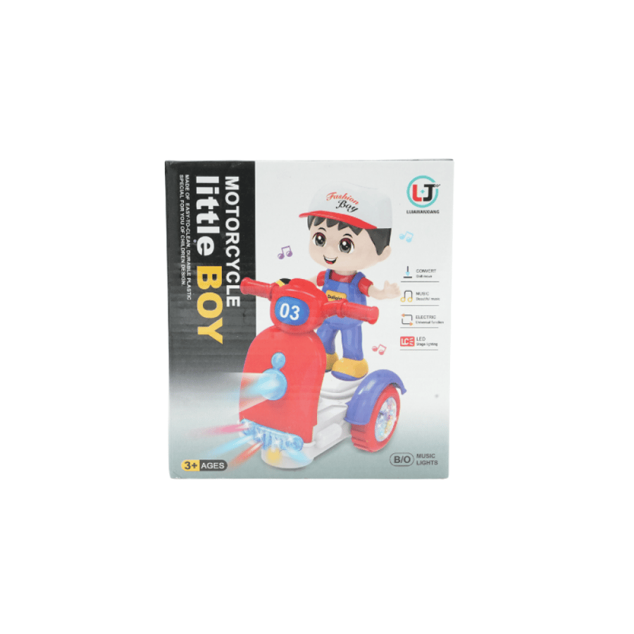 Electric motorcycle for girls with stunts and 360-degree rotation with five-dimensional lights and music (KB11072)