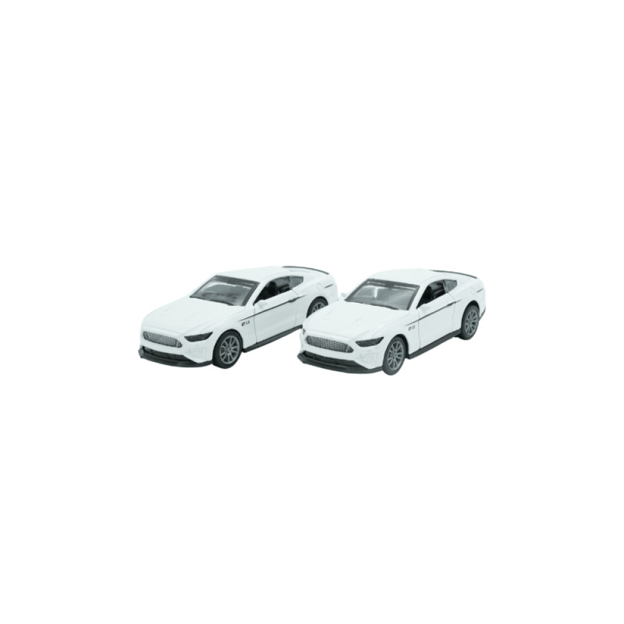 مجموعة سيارات فورد موستانج GT 3.8 بألوان متعددة - 12 قطعة (KB9711)