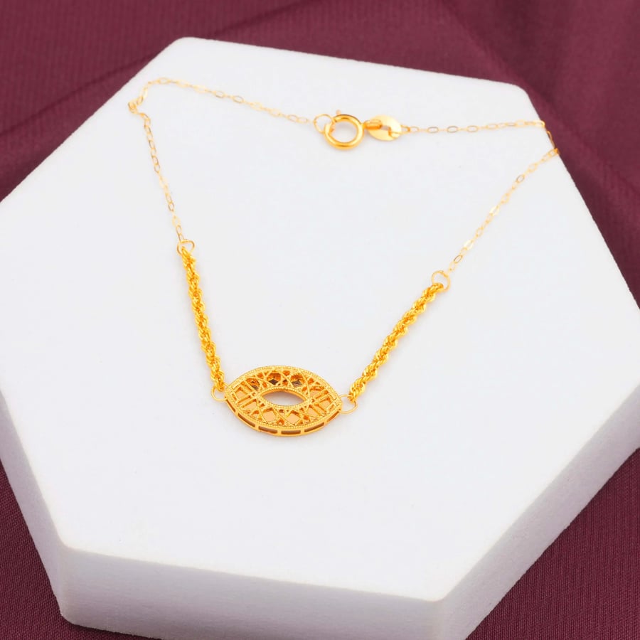سوراة نسائي ذهب عيار 21  (B250)