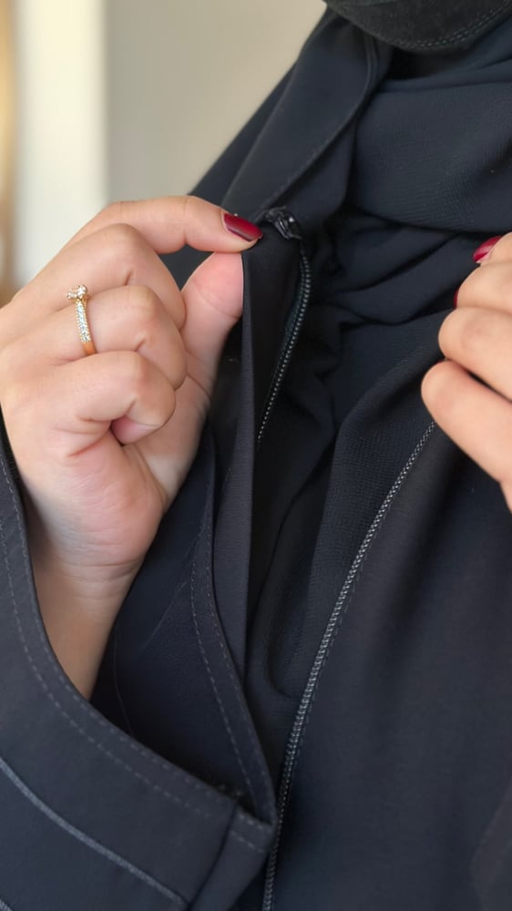 عباية سحاب مخفي