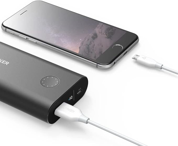 كابل من أنكر بطول 1.83 متر نوع USB متوافق مع الهواتف