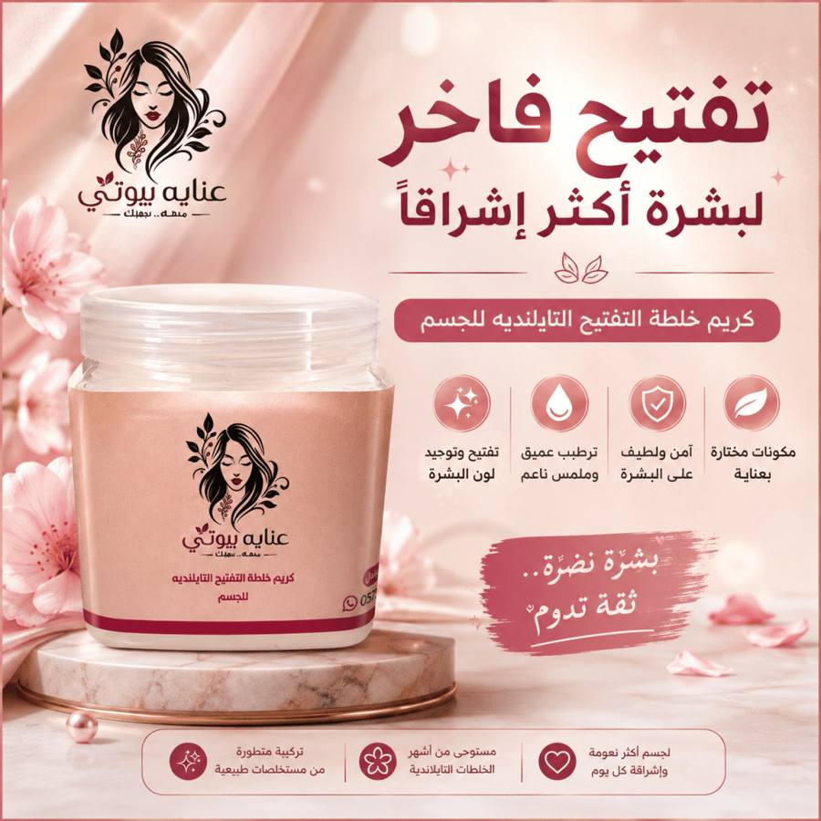 كريم خلطة التفتيح التايلنديه للجسم 500 مل