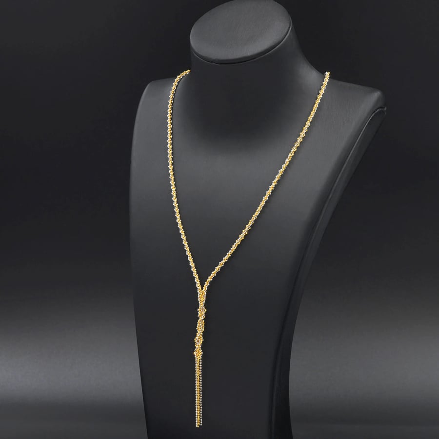 عقد ذهب ايطالي عيار 18 (N2654)