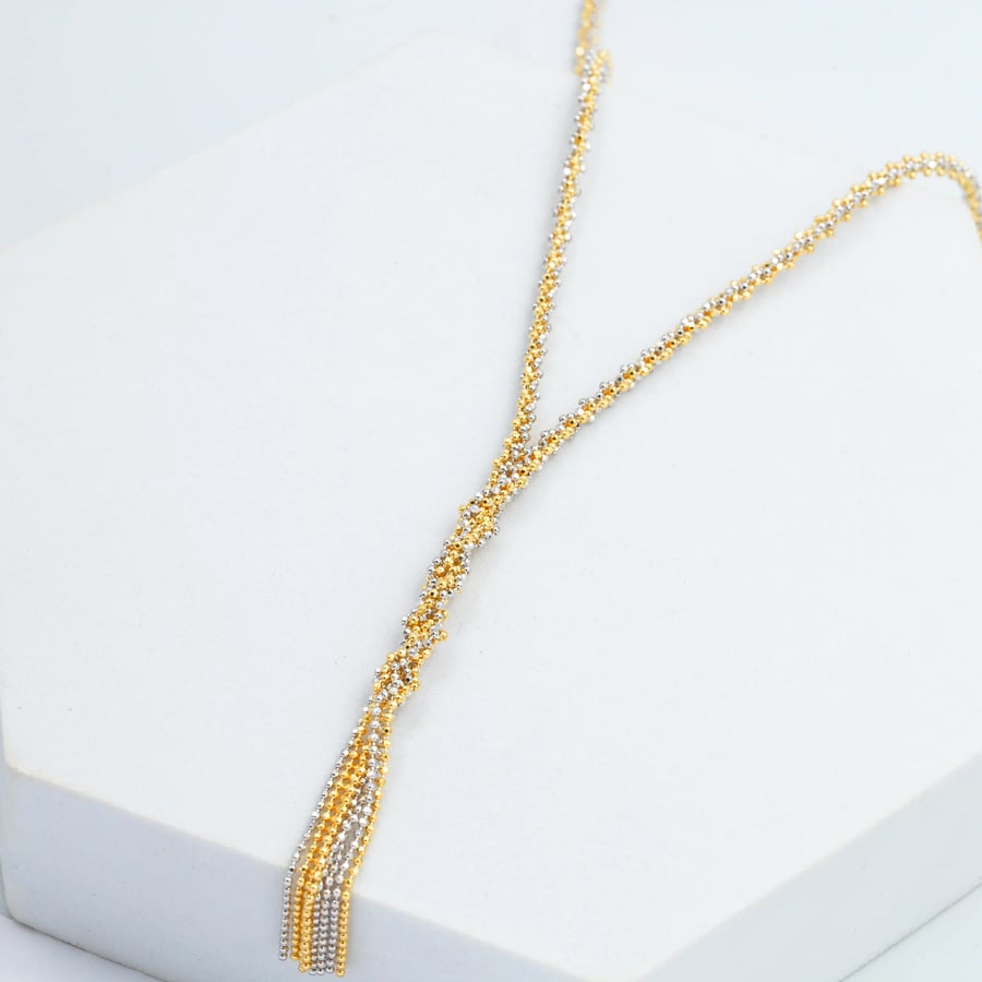 عقد ذهب ايطالي عيار 18 (N2654)