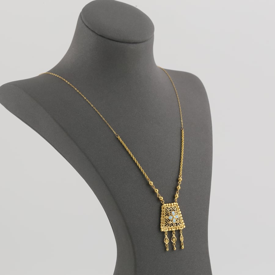 عقد ذهب عيار 21 (N542)
