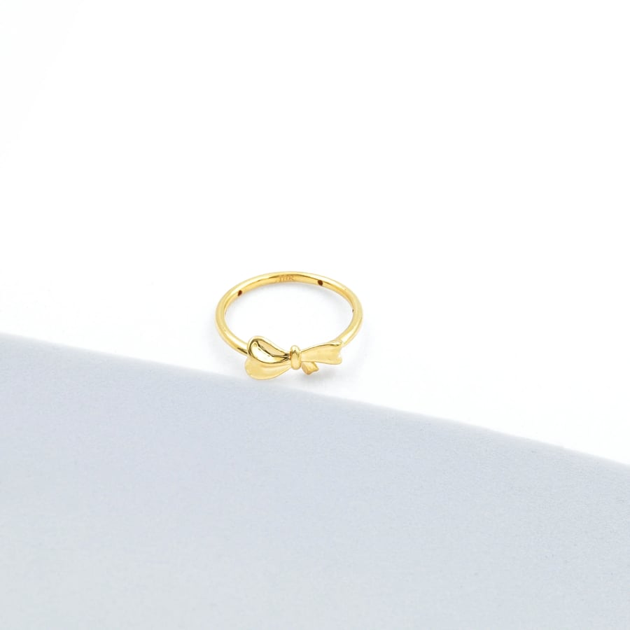 خاتم ذهب نسائي (R2594)