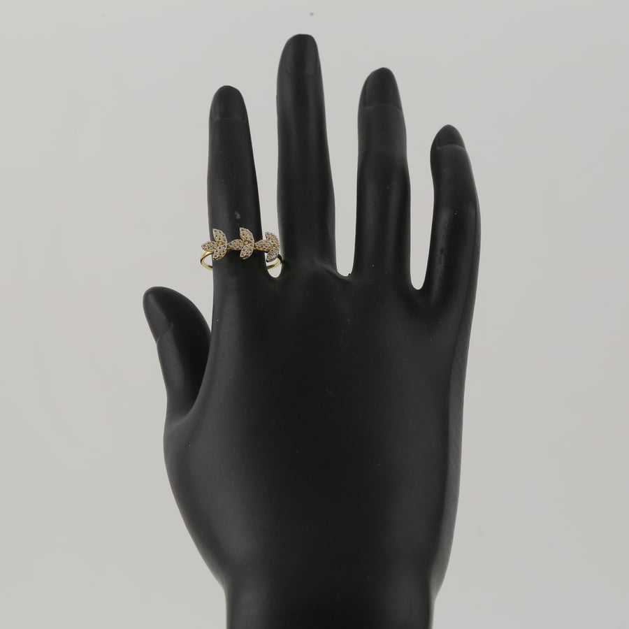 خاتم ذهب عيار 18 (R799)