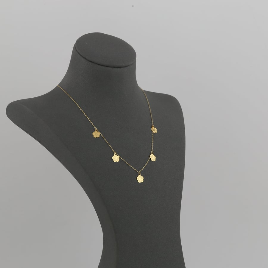 تشوكر ذهب عيار 21 (N730)