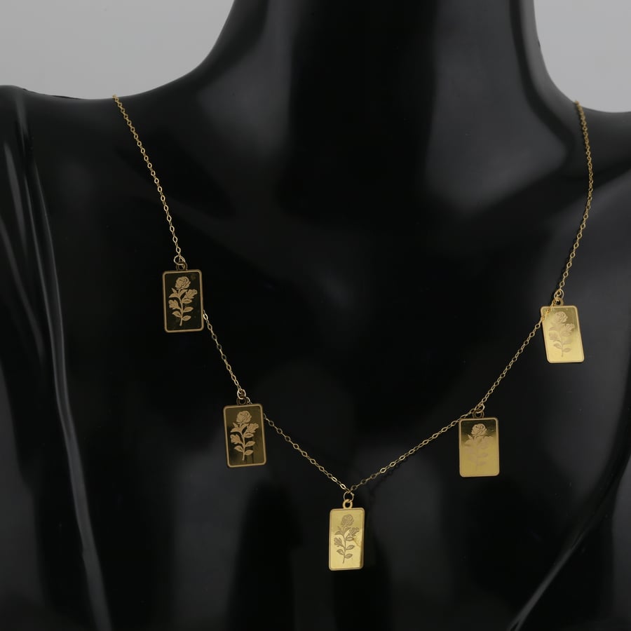 تشوكر ذهب عيار 21 (N761)