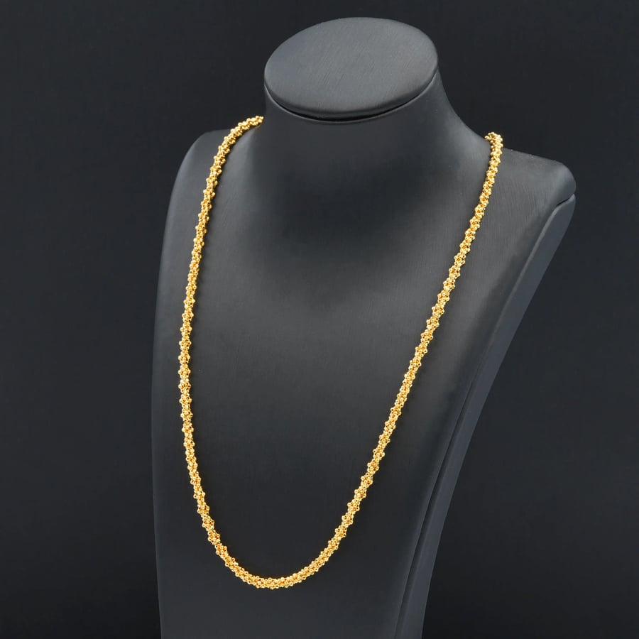 عقد ذهب ايطالي عيار 18 (N2647)