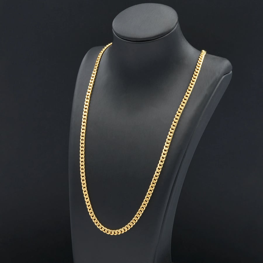 سلسال ذهب جنزير عيار 18 (N2648)
