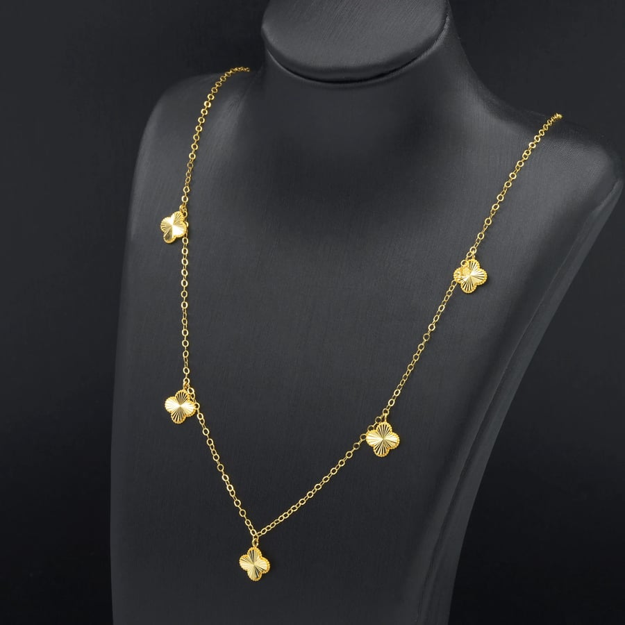 عقد ذهب تشوكر نسائي (N2637)