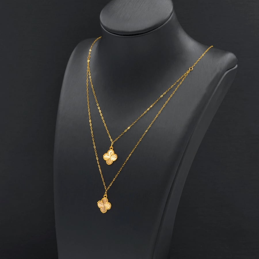 عقد ذهب دورين عيار 21 (N2537)