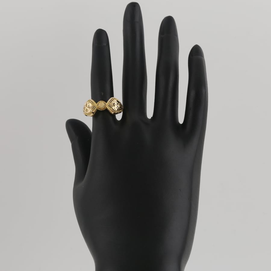 خاتم ذهب عيار 21 (R500)