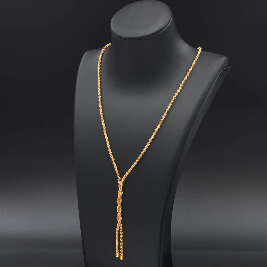 عقد ذهب ايطالي عيار 18  (N2652)