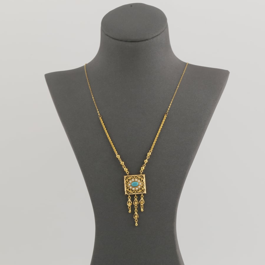 عقد ذهب عيار 21 (N543)