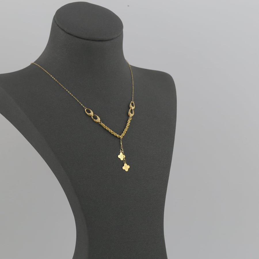 عقد ذهب عيار 21 (N759)