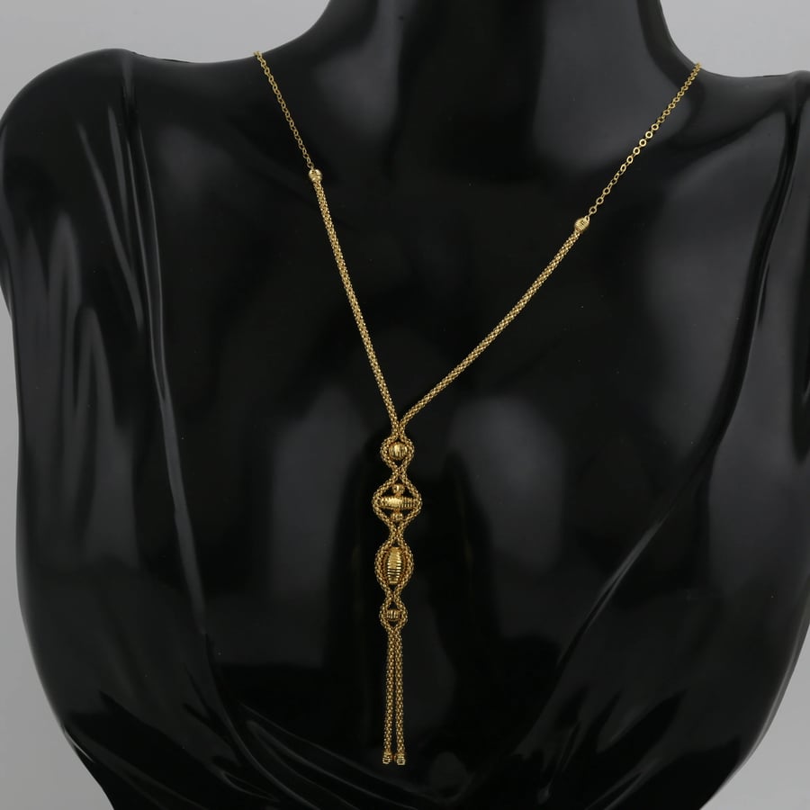 عقد ذهب عيار 21 (N720)