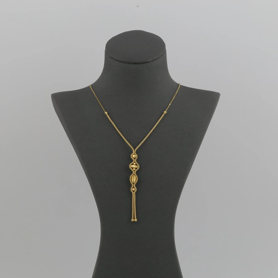 عقد ذهب عيار 21 (N720)