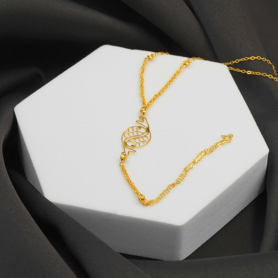 كف ذهب عيار 21 (B1815)