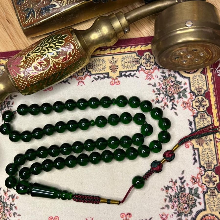 مسباح بكلايت- الشكة: كركوشة مميزة تفصيل يدوي