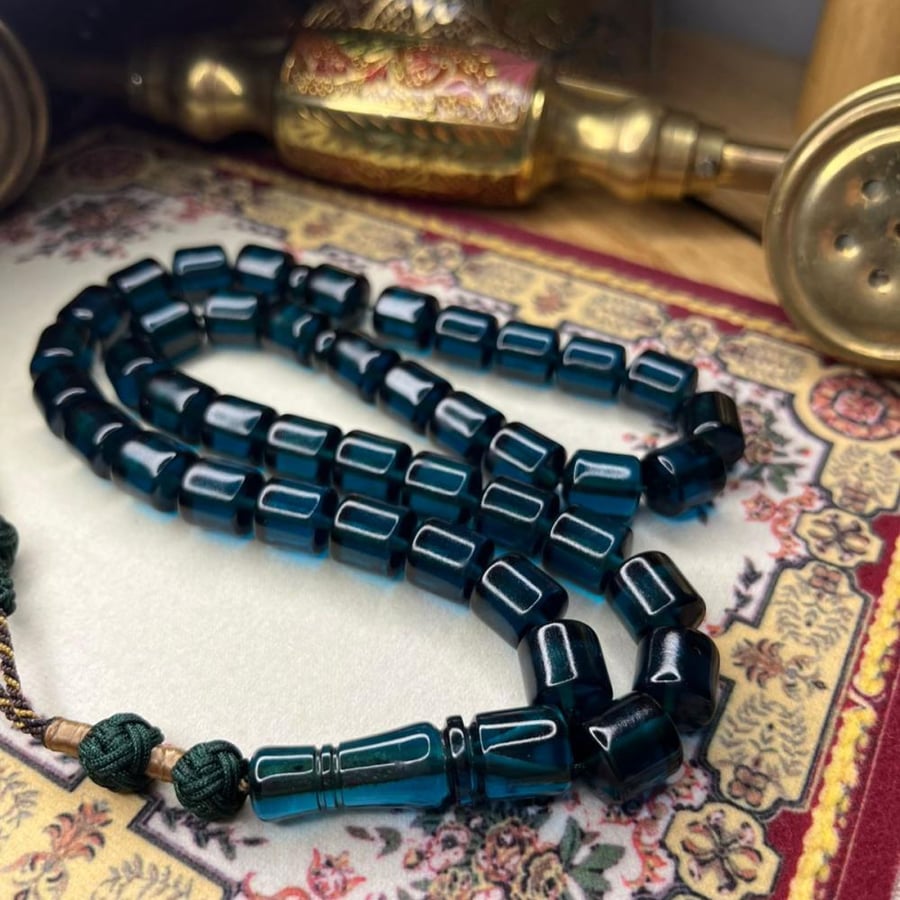 مسباح زعفراني فواح (برميلي) الشكة: كركوشة تفصيل يدوي