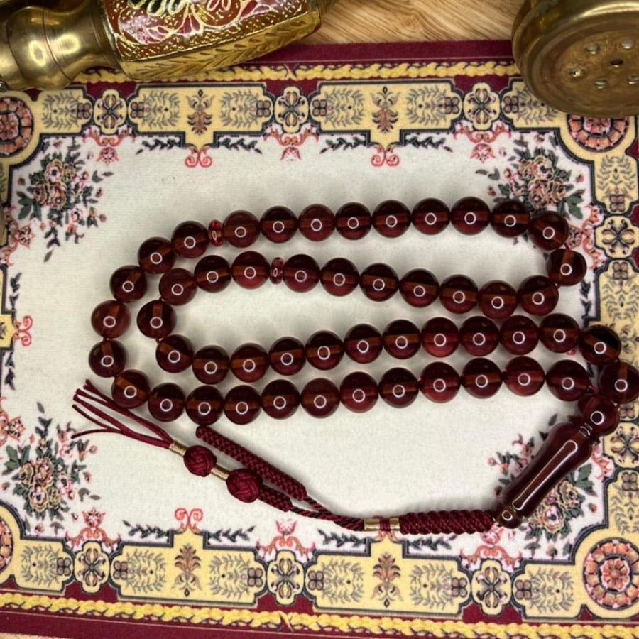 مسباح زعفراني فواح  الشكة: كركوشة تفصيل يدوي