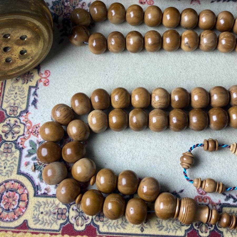 مسباح خشب الكوك خراطة خاصة ذروي منفوخ -تمليكة