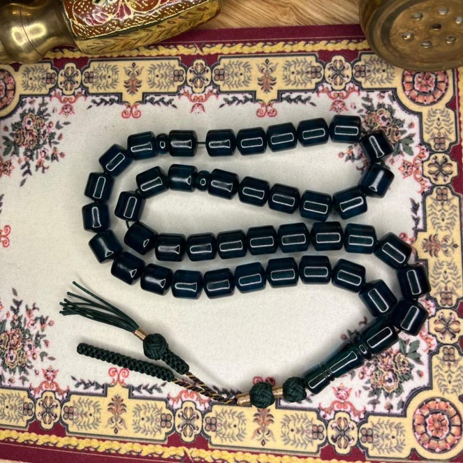 مسباح زعفراني فواح (برميلي) الشكة: كركوشة تفصيل يدوي