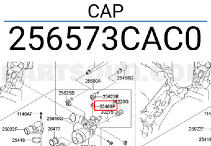 CAP - 256573CAC0 - غطاء