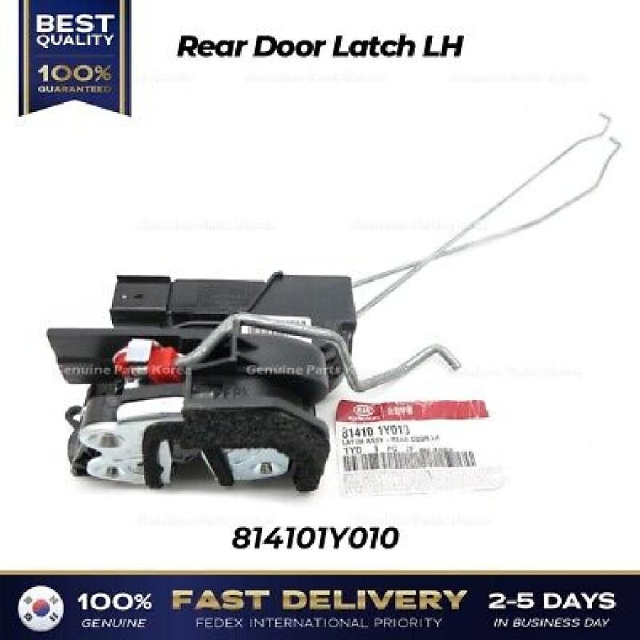 LATCH ASSY-REAR DOOR,LH - 814101Y010 - تجميع (طقم) قفل الباب الخلفي الأيسر