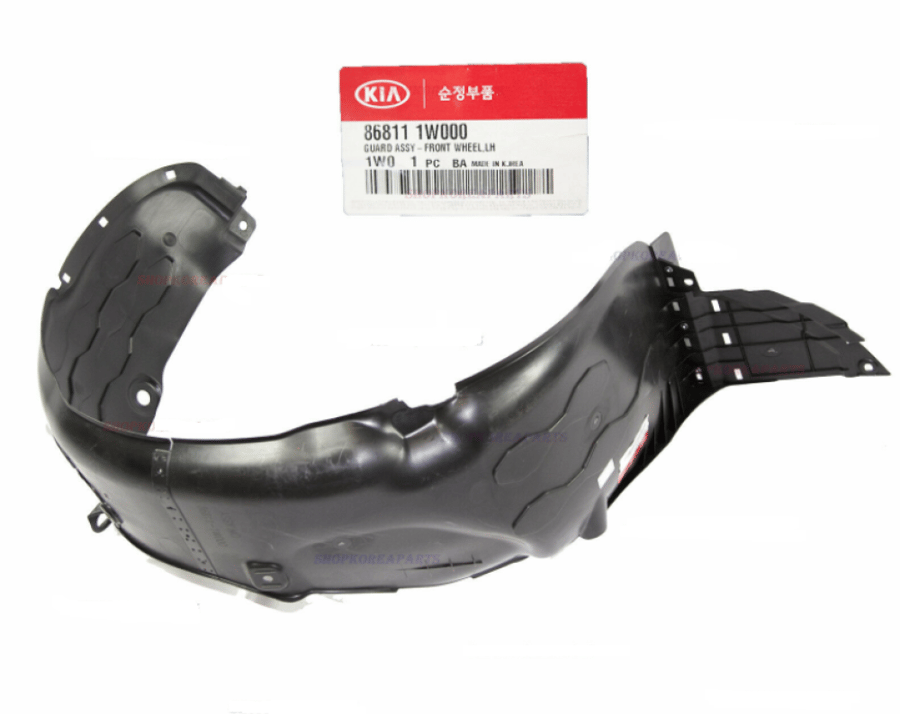 Front wheel guard assembly, left - 868111W001