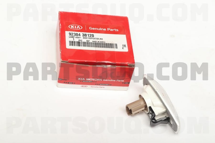 LAMP ASSY-SIDE REPEATER,RH   - 923043B120 - تجميع مصباح إشارة الانعطاف الجانبي الأيمن