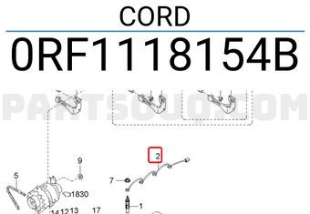 CORD - 0RF1118154B - cable