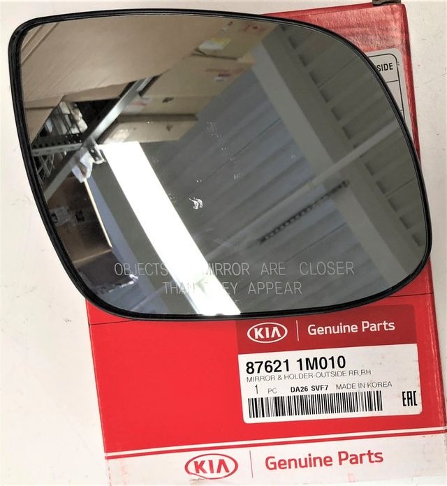 MIRROR & HOLDER-OUTSIDE RR,RH  - 876211M510 - مراية خارجية يمين مع القاعدة