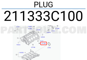 PLUG - 211333C100 - سدادة