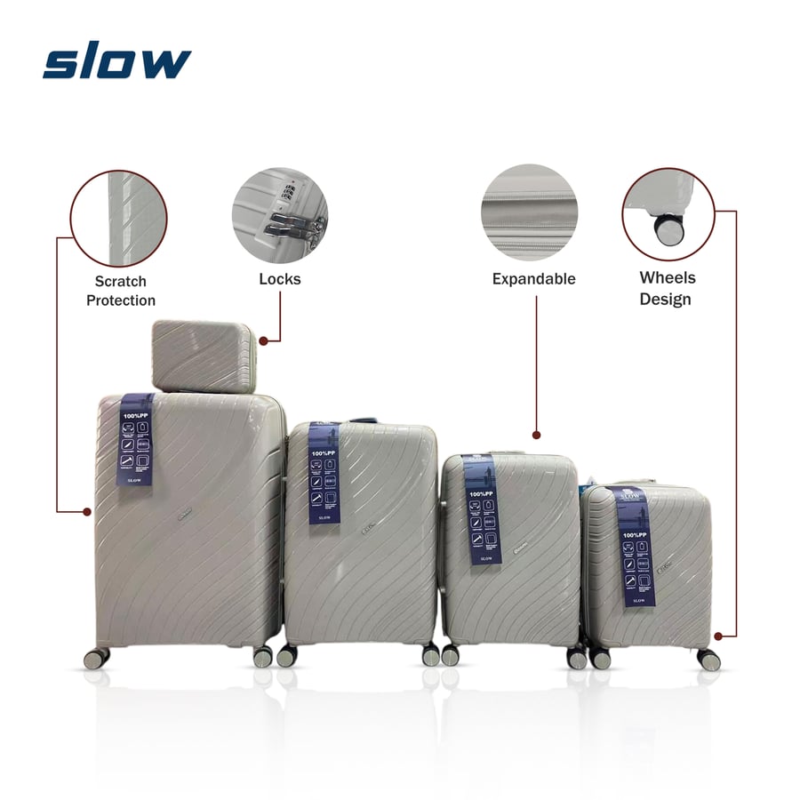 Silicone PP bags - five pieces - brand SLOW