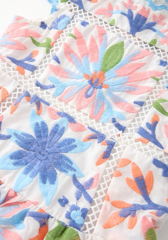 Sarah Embroidered Mini Dress (baby)