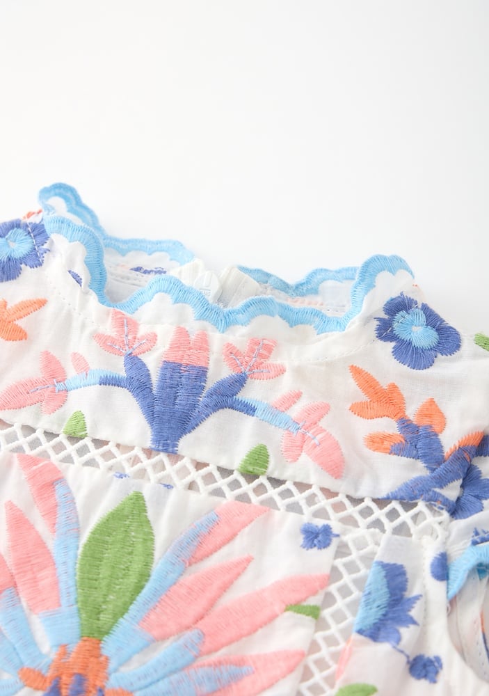 Sarah Embroidered Mini Dress (baby)