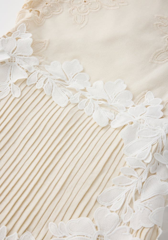 Kaitlyn Embroidered Mini Dress