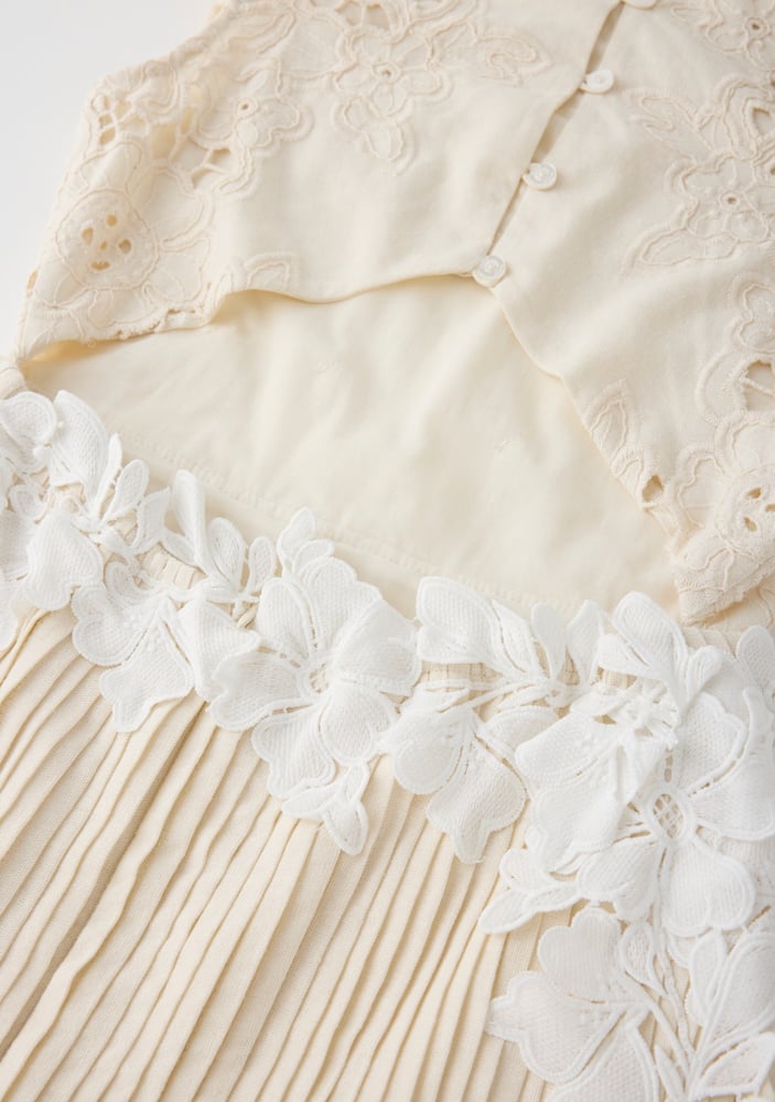 Kaitlyn Embroidered Mini Dress