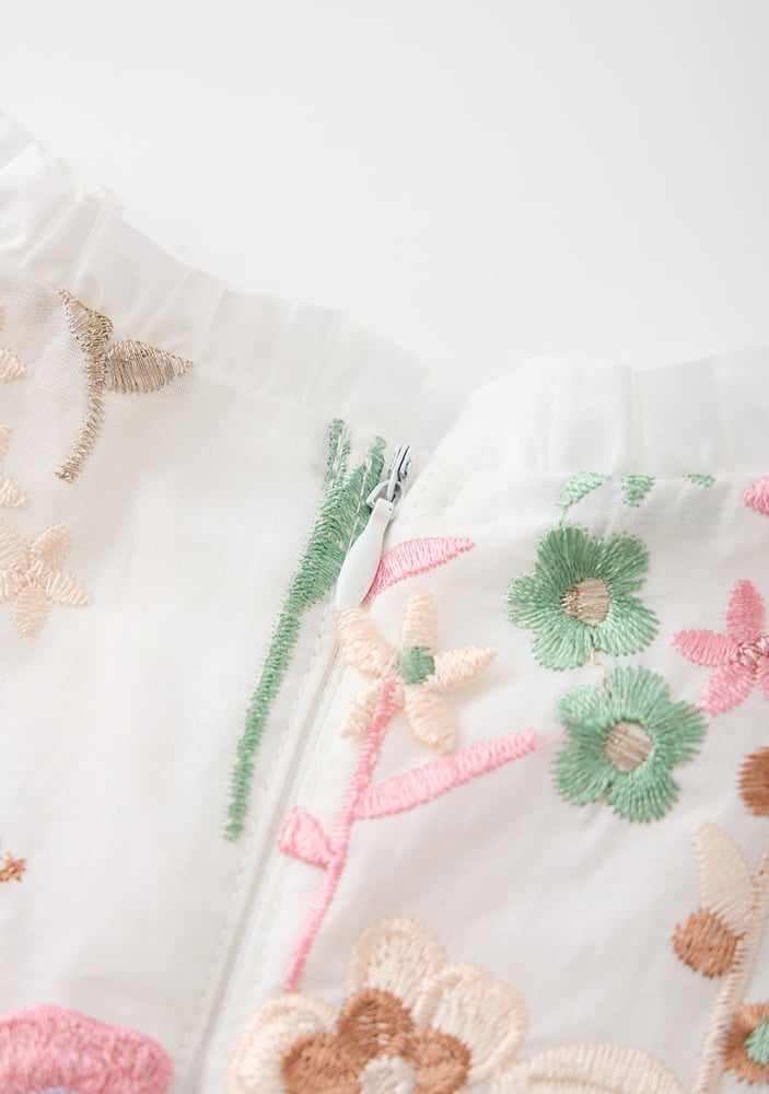 Everly Embroidered Maxi Dress