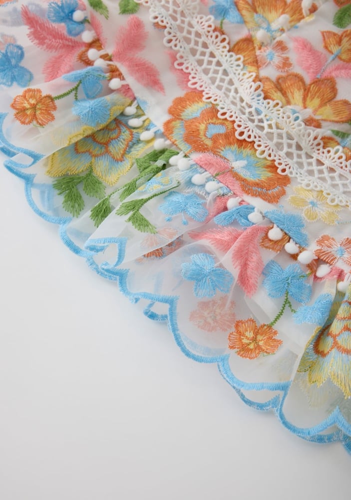 Bianca Embroidered Mini Dress (Baby)