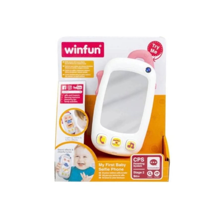 My first baby selfie phone - winfun
