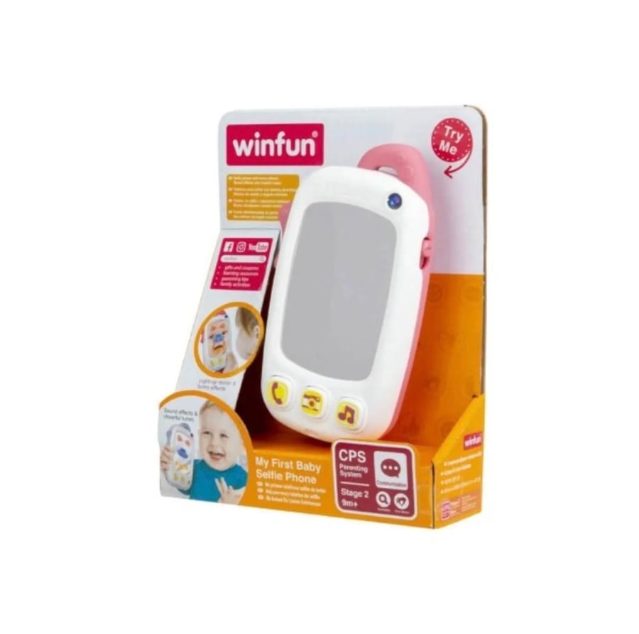 My first baby selfie phone - winfun