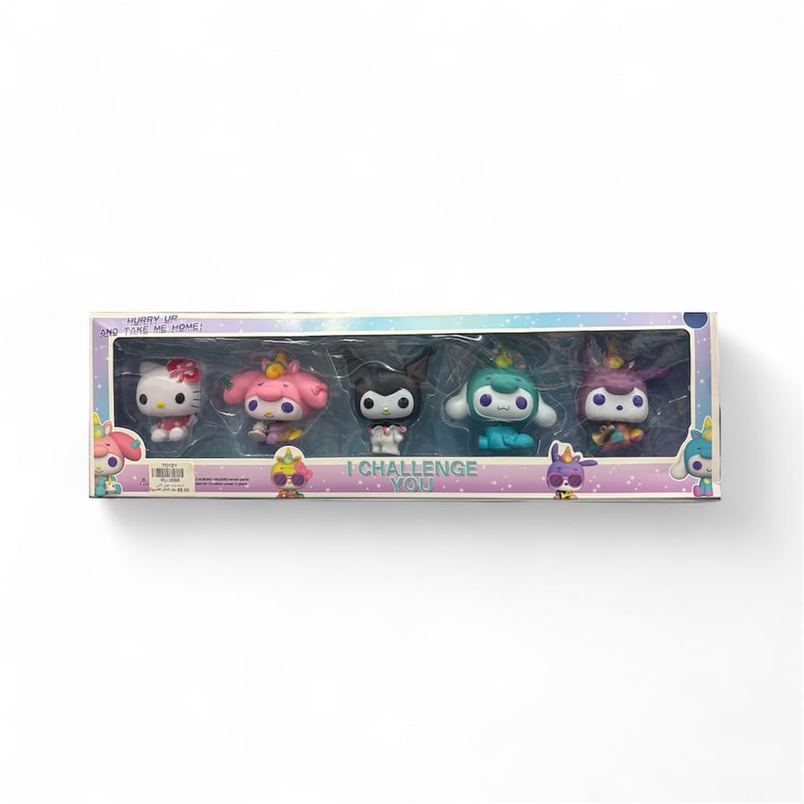 Hello Kitty and Kromi characters