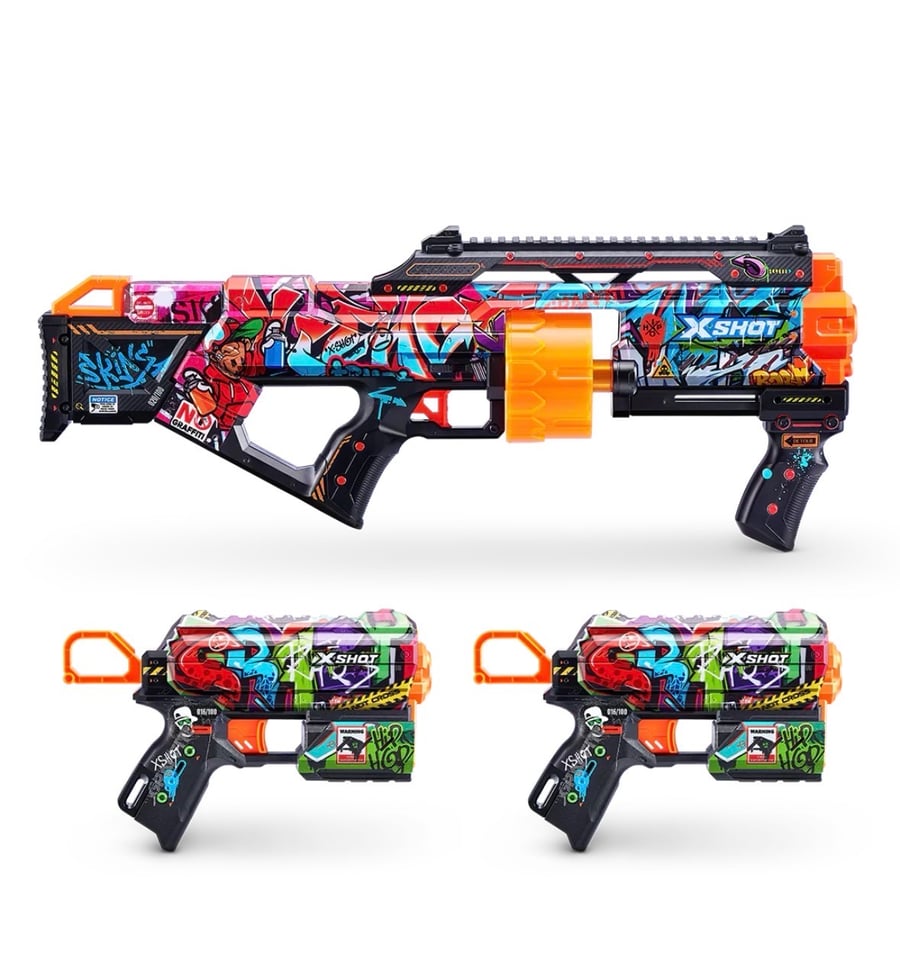 X-shot skins combo pack