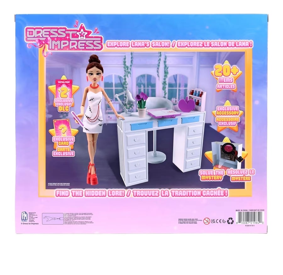 Dress to Impress clothing doll set