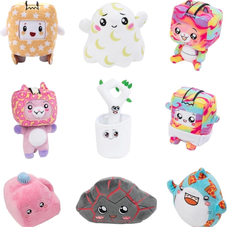 Lankybox mini mystery plushie